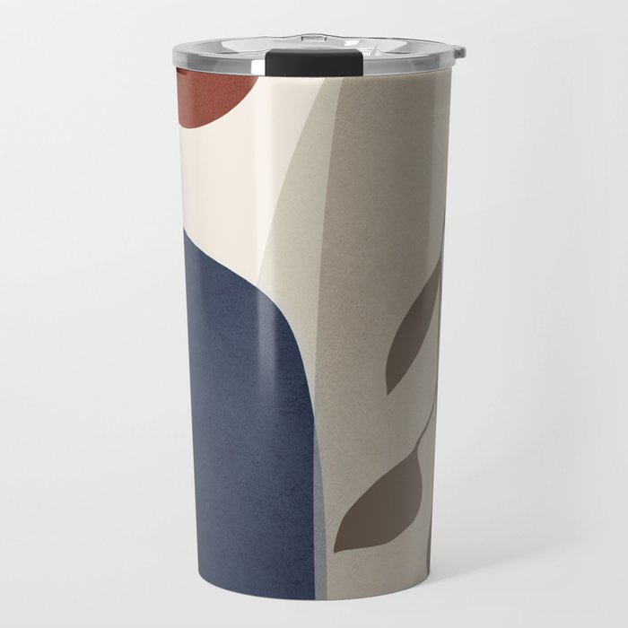 Modern Art 16 Travel Mug Gallery Image 1