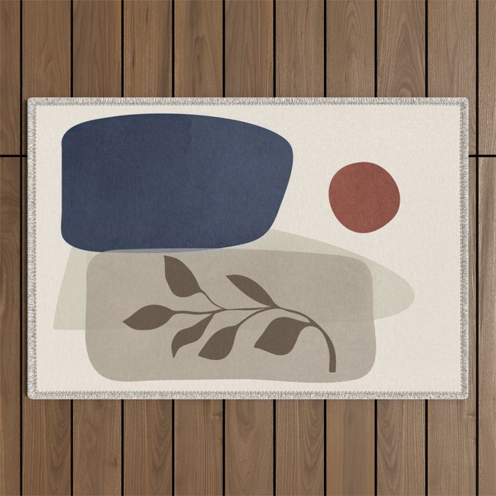 Modern Art 16 Outdoor Rug Gallery Image 1