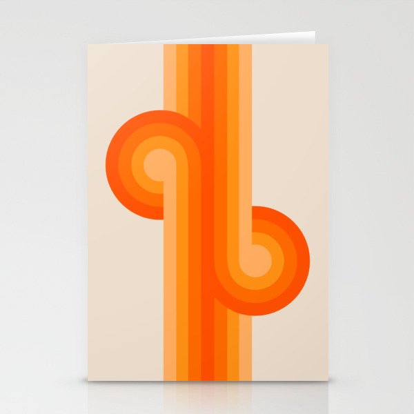 Creamsicle Knots Stationery Card Gallery Image 2