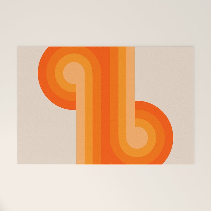 Creamsicle Knots Welcome Mat Gallery Image 1