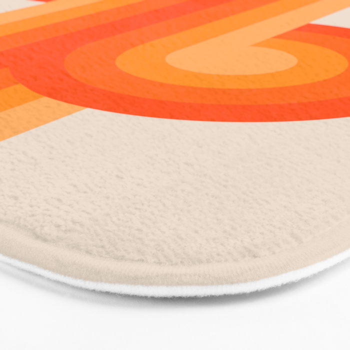 Creamsicle Knots Bath Mat Gallery Image 3