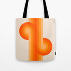 Creamsicle Knots Tote Bag Gallery Image 1
