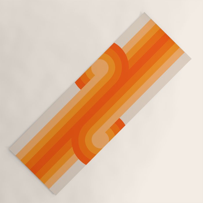Creamsicle Knots Yoga Mat Gallery Image 1