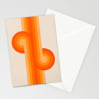 Creamsicle Knots Stationery Card Gallery Image 2