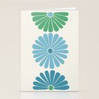 Retro Summer Daisies VI Stationery Card Gallery Image 2