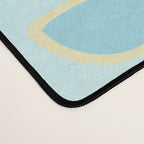 Yellow and blue retro sunglasses Desk Mat Gallery Image 4