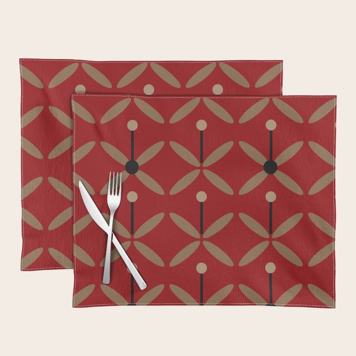 Bella Red Placemat Gallery Image 1