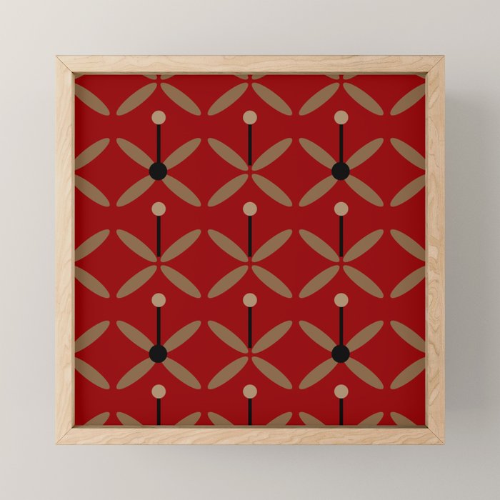 Bella Red Mini Art Print Gallery Image 1