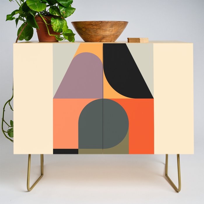 Modern Abstraction 15 Credenza Gallery Image 1