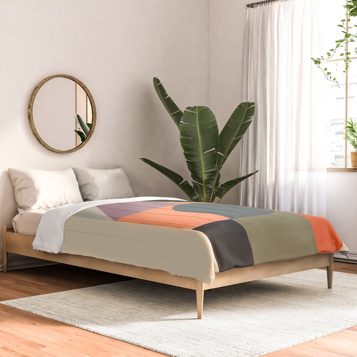Modern Abstraction 15 Comforter Gallery Image 2