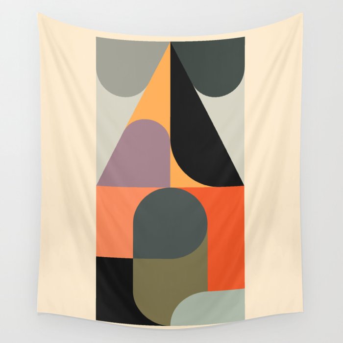 Modern Abstraction 15 Wall Tapestry Gallery Image 4