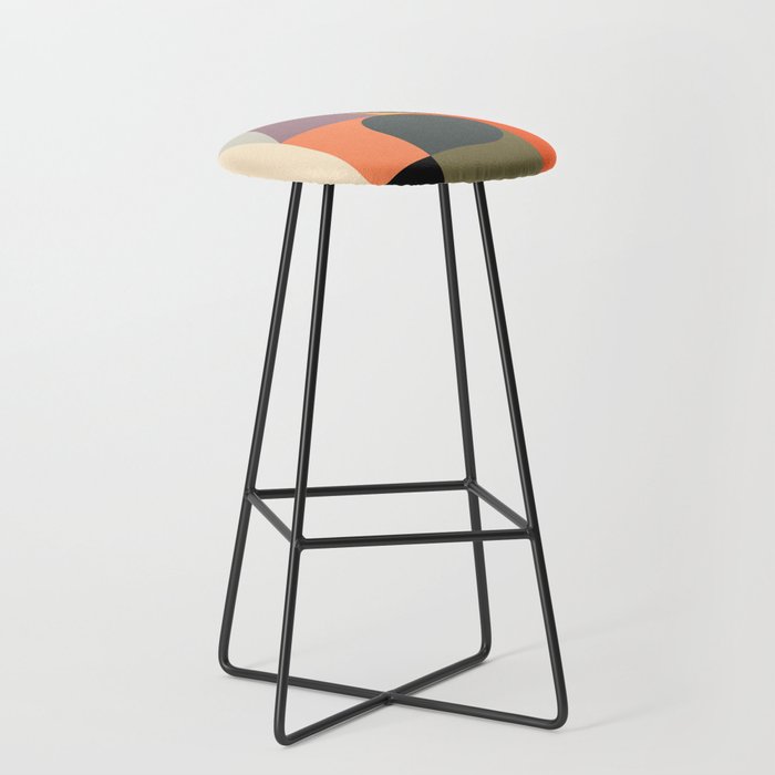 Modern Abstraction 15 Stool Gallery Image 1