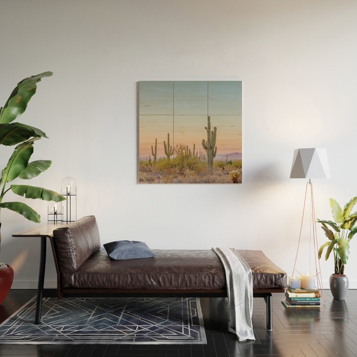 Desert / Scottsdale, Arizona Wood Wall Art Gallery Image 2