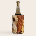 Cute Klimt Dog with Colorful Jacket Wine Chiller Gallery Image 3