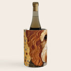 Cute Klimt Dog with Colorful Jacket Wine Chiller Gallery Image 2