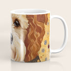 Cute Klimt Dog with Colorful Jacket Coffee Mug Gallery Image 1