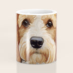Cute Klimt Dog with Colorful Jacket Coffee Mug Gallery Image 4