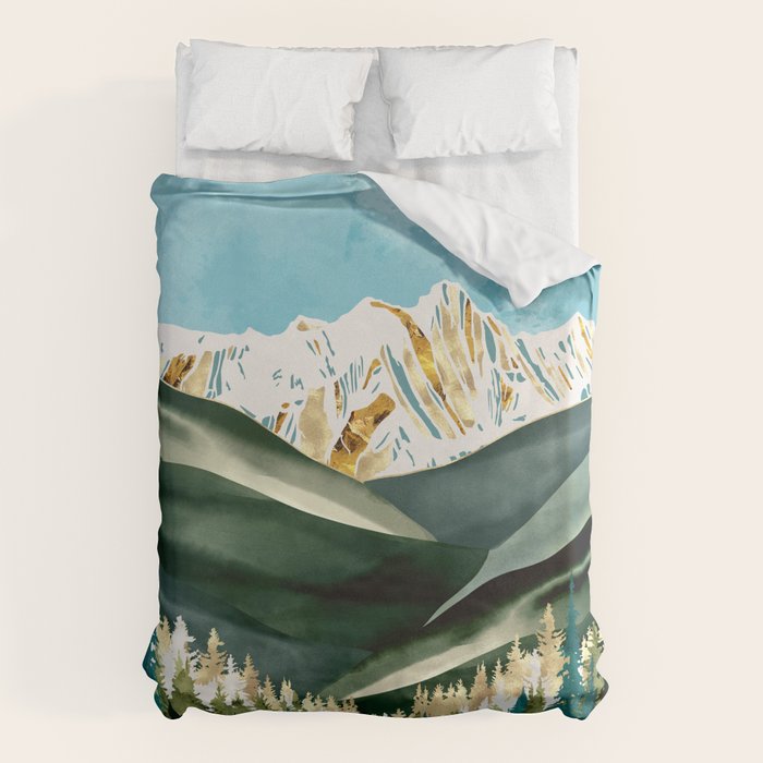 Sage Vista Duvet Cover Gallery Image 1