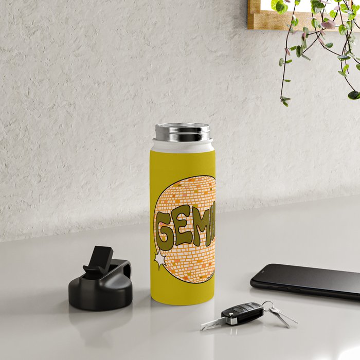 Gemini Disco Ball Water Bottle Gallery Image 4