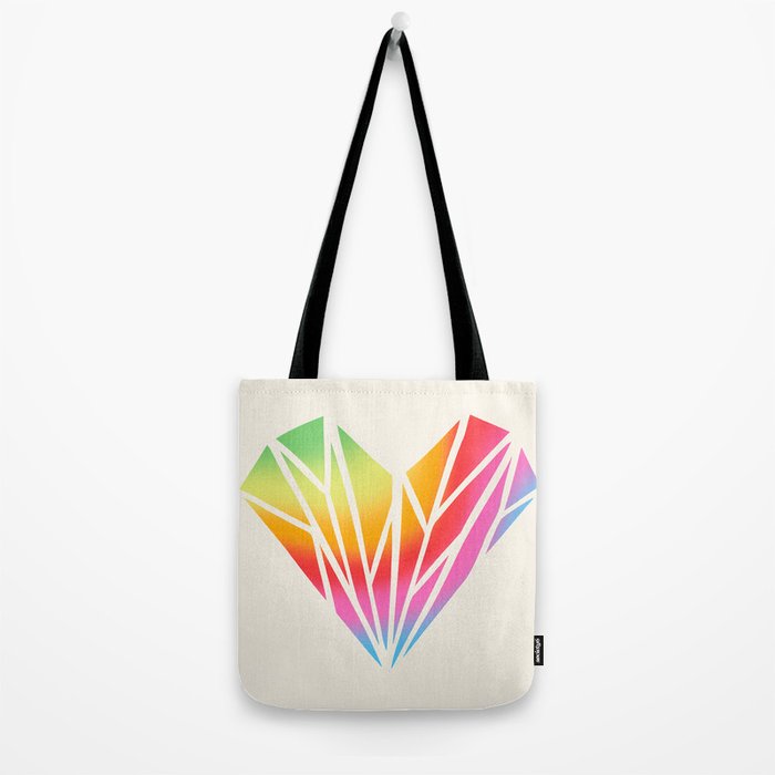 Pride Heart Tote Bag Gallery Image 2