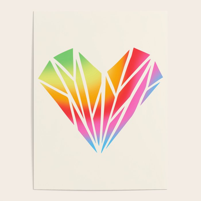 Pride Heart Poster Gallery Image 1