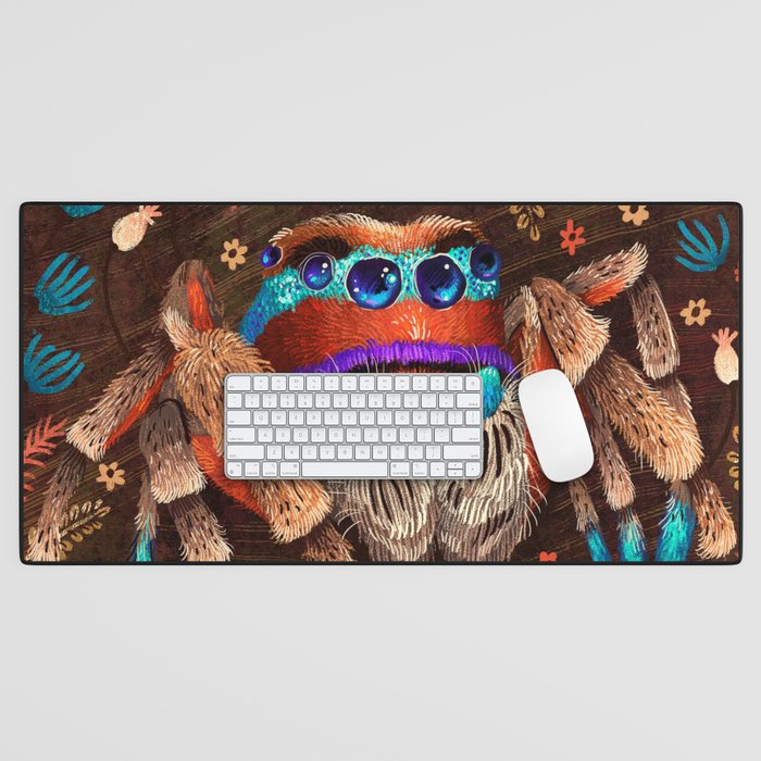 Jumping Spider Desk Mat Gallery Image 1