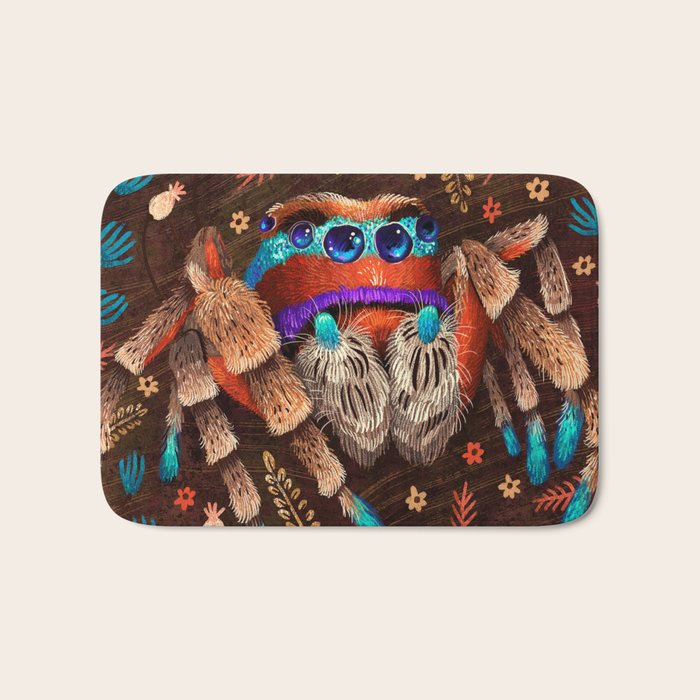 Jumping Spider Bath Mat Gallery Image 1
