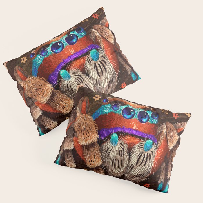 Jumping Spider Pillow Sham Gallery Image 1