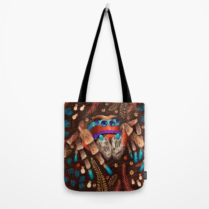 Jumping Spider Tote Bag Gallery Image 2