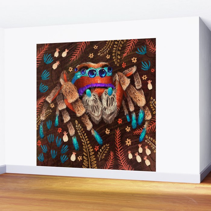 Jumping Spider Wall Mural Gallery Image 2