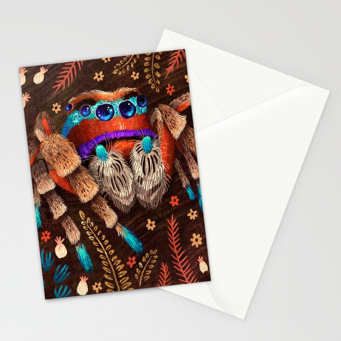 Jumping Spider Stationery Card Gallery Image 2
