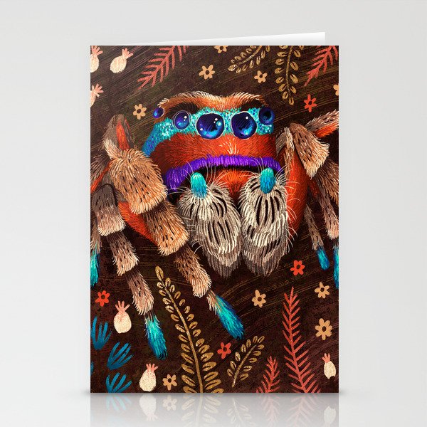 Jumping Spider Stationery Card Gallery Image 1