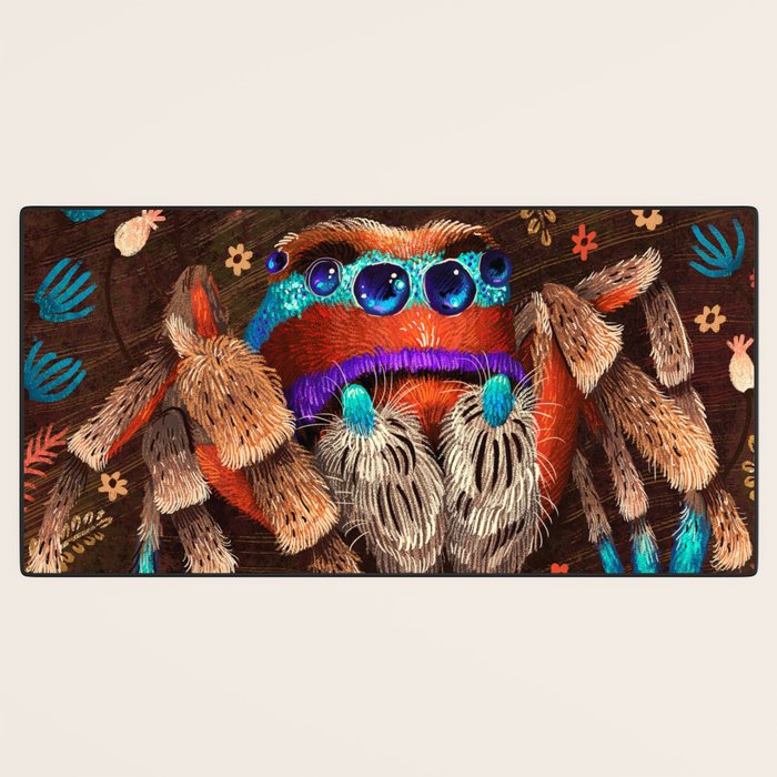 Jumping Spider Desk Mat Gallery Image 3