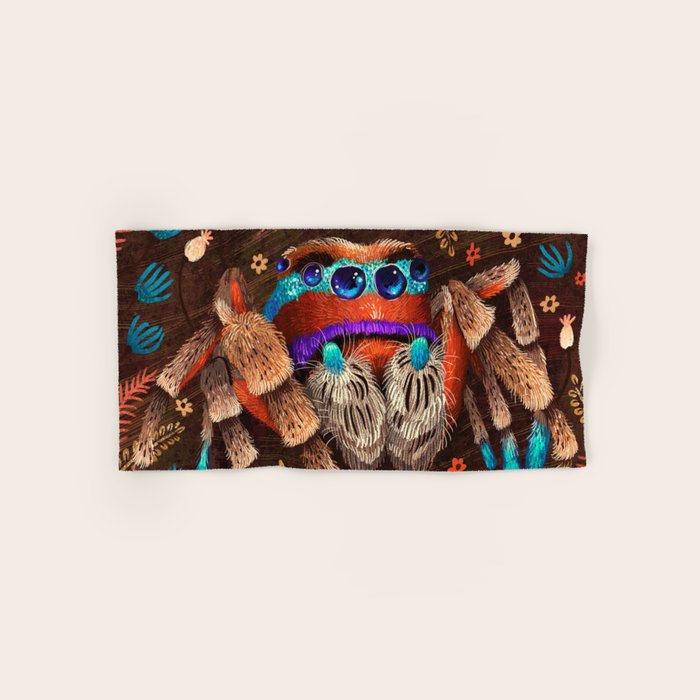 Jumping Spider Bath Towel Gallery Image 1