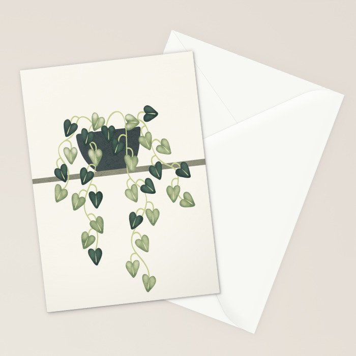Abstract Vase 6 Stationery Card Gallery Image 2