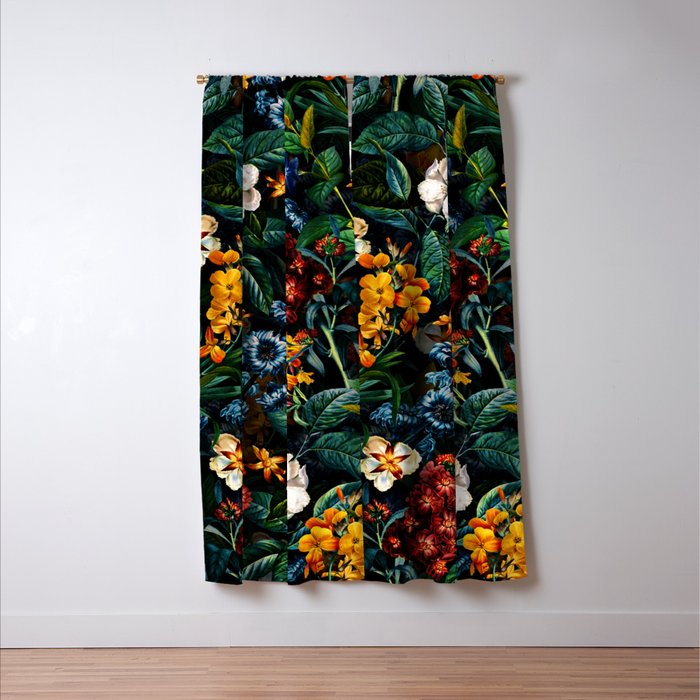 Mysterious Garden II Window Curtain Gallery Image 3