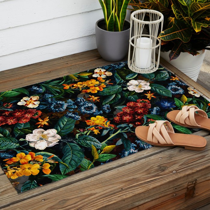 Mysterious Garden II Outdoor Rug Gallery Image 2