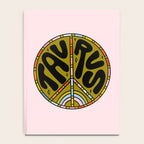 Taurus Peace Sign Notebook Gallery Image 4