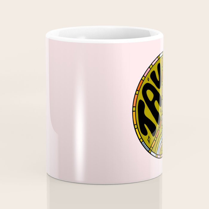 Taurus Peace Sign Coffee Mug Gallery Image 4