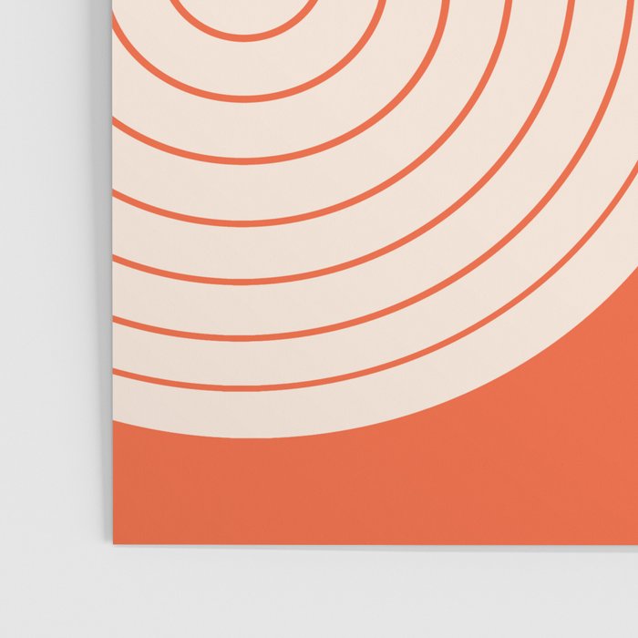 Two Tone Line Curvature XI  Poster Gallery Image 3