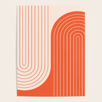 Two Tone Line Curvature XI  Poster Gallery Image 4