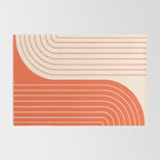 Two Tone Line Curvature XI  Rug Gallery Image 2