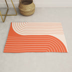 Two Tone Line Curvature XI  Rug Gallery Image 1