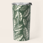 Wildlife Safari Laeves green Travel Mug Gallery Image 2