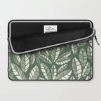 Wildlife Safari Laeves green Laptop Sleeve Gallery Image 2