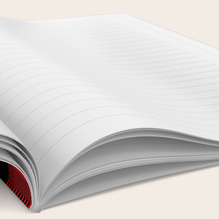 Red + Black Plaid Notebook Gallery Image 2