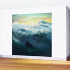 Mountain Range Wall Mural Gallery Image 2