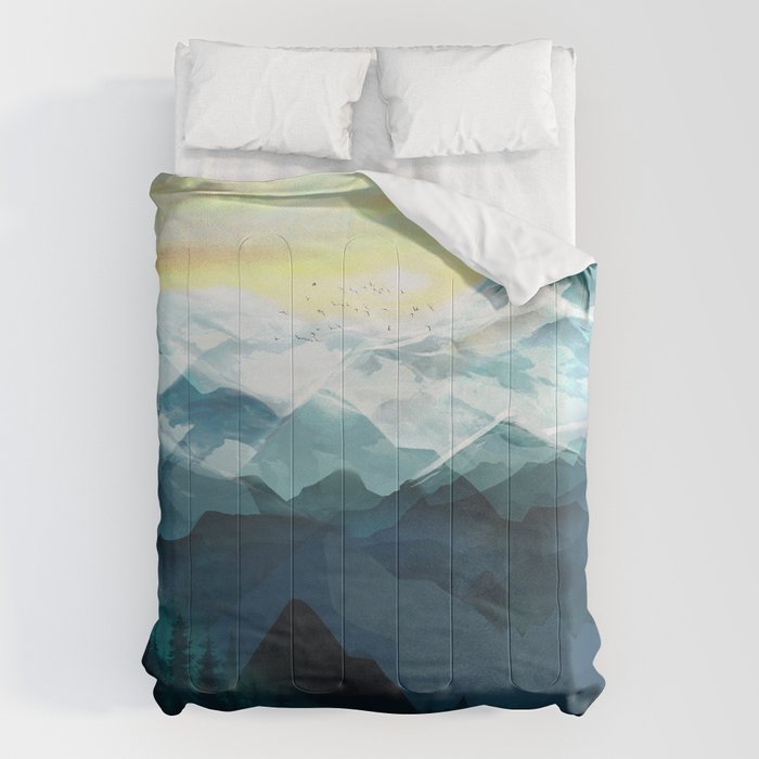 Mountain Range Comforter Gallery Image 1