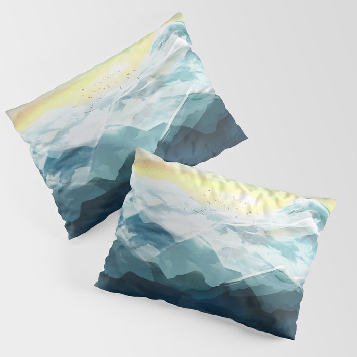 Mountain Range Pillow Sham Gallery Image 3