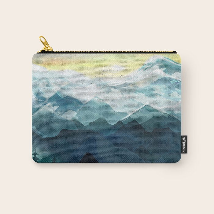Mountain Range Carry All Pouch Gallery Image 1